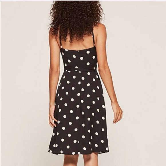 {reformation} polkadot tie dress - Picture 2 of 5